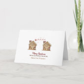 ジンジャーブレッドハウス、私たちの家からあなたの家まで。 カード (正面)