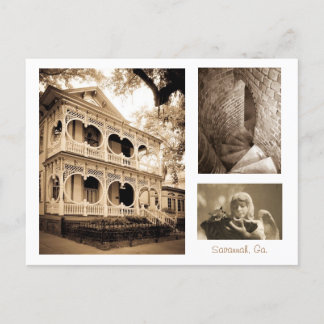 ジンジャーブレッドハウス – Savannah, GA ポストカード