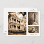 ジンジャーブレッドハウス – Savannah, GA ポストカード (正面/裏面)