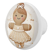 ジンジャーブレッドバレリーナセラミックプル セラミックノブ (右)