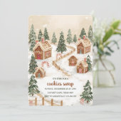 ジンジャーブレッドビレッジ Cookie交換会 招待状 (スタンド正面)