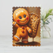 ジンジャーブレッドフラットカード (スタンド正面)