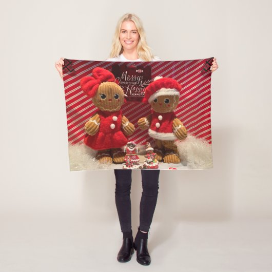 ジンジャーブレッドフリースブランケット フリースブランケット (インサイチュ)