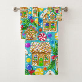 ジンジャーブレッドフリース バスタオルセット