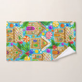 ジンジャーブレッドフリース バスタオルセット (ハンドタオル)