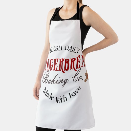 ジンジャーブレッドベーキング会社/クリスマス エプロン (インサイチュ)