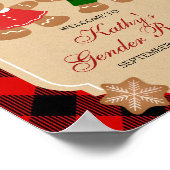 ジンジャーブレッドホリデージェンダーがウェルカムサインを明らかにする ポスター (角)