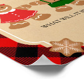 ジンジャーブレッドホリデージェンダーがウェルカムサインを明らかにする ポスター (角)