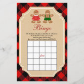 ジンジャーブレッドホリデージェンダーがビンゴゲームを明らかにする (正面)