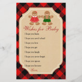 ジンジャーブレッドホリデージェンダーがベビーの願いを明らかにする (正面)