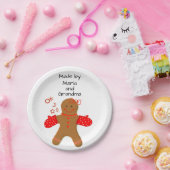 ジンジャーブレッドホームメイドベーカリー ペーパープレート (パーティー)