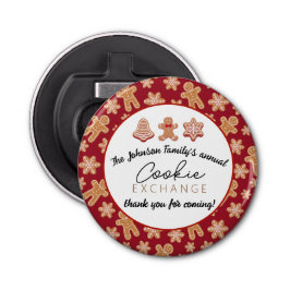 ジンジャーブレッドボトルオープナークッキー交換のお願い 栓抜き