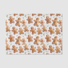 ジンジャーブレッドマンおもしろいノベルティオールオーバープリント 薄葉紙