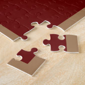 ジンジャーブレッドマンおもしろいホリデークリスマス ジグソーパズル (側面)