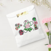 ジンジャーブレッドマンおもしろい フェイバーバッグ (封をした状態)