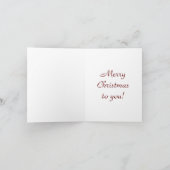 ジンジャーブレッドマンとキャンディーケーン シーズンカード (内部)