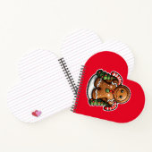 ジンジャーブレッドマンとキャンディー ノートブック (内部)