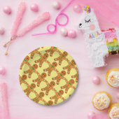 ジンジャーブレッドマンの紙皿 ペーパープレート (パーティー)