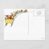 ジンジャーブレッドマンはがきサンタ・レイダースリー シーズンポストカード (裏面)