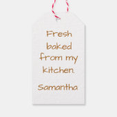 ジンジャーブレッドマンオンジンガム ギフトタグ (裏面)