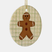 ジンジャーブレッドマンオーナメント セラミックオーナメント (右)