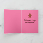 ジンジャーブレッドマンカード シーズンカード (内部)