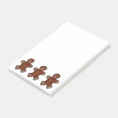 ジンジャーブレッドマンクッキークリスマスポストイット ポストイット (アングル)