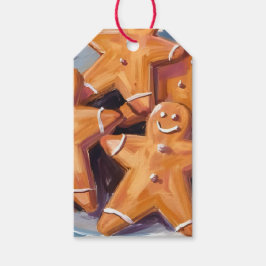 ジンジャーブレッドマンクッキー | メリークリスマス ギフトタグ