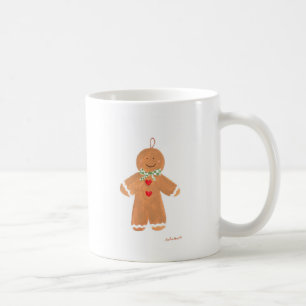 ジンジャーブレッドマンクリスマスキッズかわいいクッキー コーヒーマグカップ