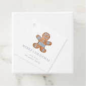 ジンジャーブレッドマンクリスマスギフトタグ フェイバータグ (インサイチュ)