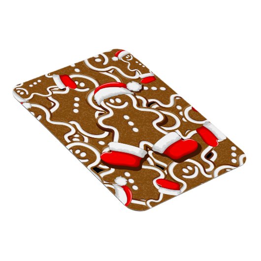 ジンジャーブレッドマンクリスマスサンタクロース装飾用クッション マグネット (右側)