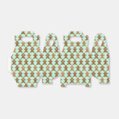 ジンジャーブレッドマンクリスマスパターン フェイバーボックス (折り畳みなし)