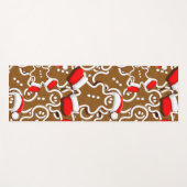 ジンジャーブレッドマンクリスマス ヨガマット (正面(横))