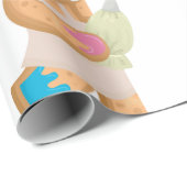 ジンジャーブレッドマンシェフ ラッピングペーパー (ロールコーナー)