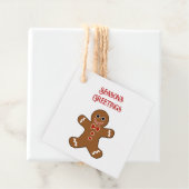 ジンジャーブレッドマンシーズンギフトラベル フェイバータグ (インサイチュ)