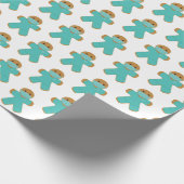 ジンジャーブレッドマンナースドクタースクラブ ラッピングペーパー (角)