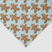 ジンジャーブレッドマンパターンクリスマスティッシュペーパー 薄葉紙 (詳細)