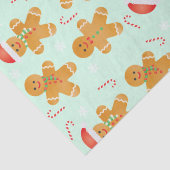 ジンジャーブレッドマンパターン 薄葉紙 (詳細)