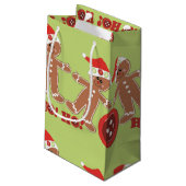 ジンジャーブレッドマンホホホホ スモールペーパーバッグ (裏面アングル)