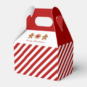 ジンジャーブレッドマンホリデークッキーお気に入り フェイバーボックス (裏面サイド)