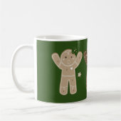 ジンジャーブレッドマンホリデーコーヒーマグ コーヒーマグカップ (左)