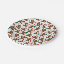 ジンジャーブレッドマンホリデーパターン