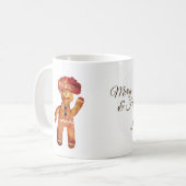 ジンジャーブレッドマンホリデーマグ コーヒーマグカップ (正面左)