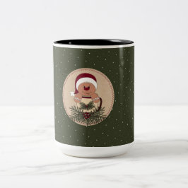 ジンジャーブレッドマンマグカップ配置 ツートーンマグカップ