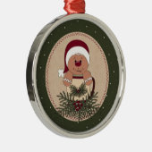 ジンジャーブレッドマンマグカップ配置 メタルオーナメント (右)