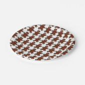 ジンジャーブレッドマンメンズクッキークリスマスホリデーパーティー ペーパープレート (アングル)