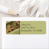 ジンジャーブレッドマンラベル ラベル (インサイチュ)