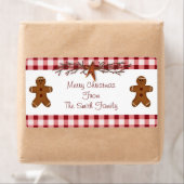 ジンジャーブレッドマンラベル ラベル (インサイチュ)