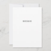 ジンジャーブレッドマンレッツジェ焼いたッおもしろいト ノートカード (裏面)