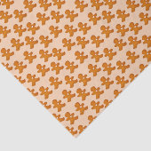 ジンジャーブレッドマン伝統的キュートクリスマスホリデー 薄葉紙 (詳細)